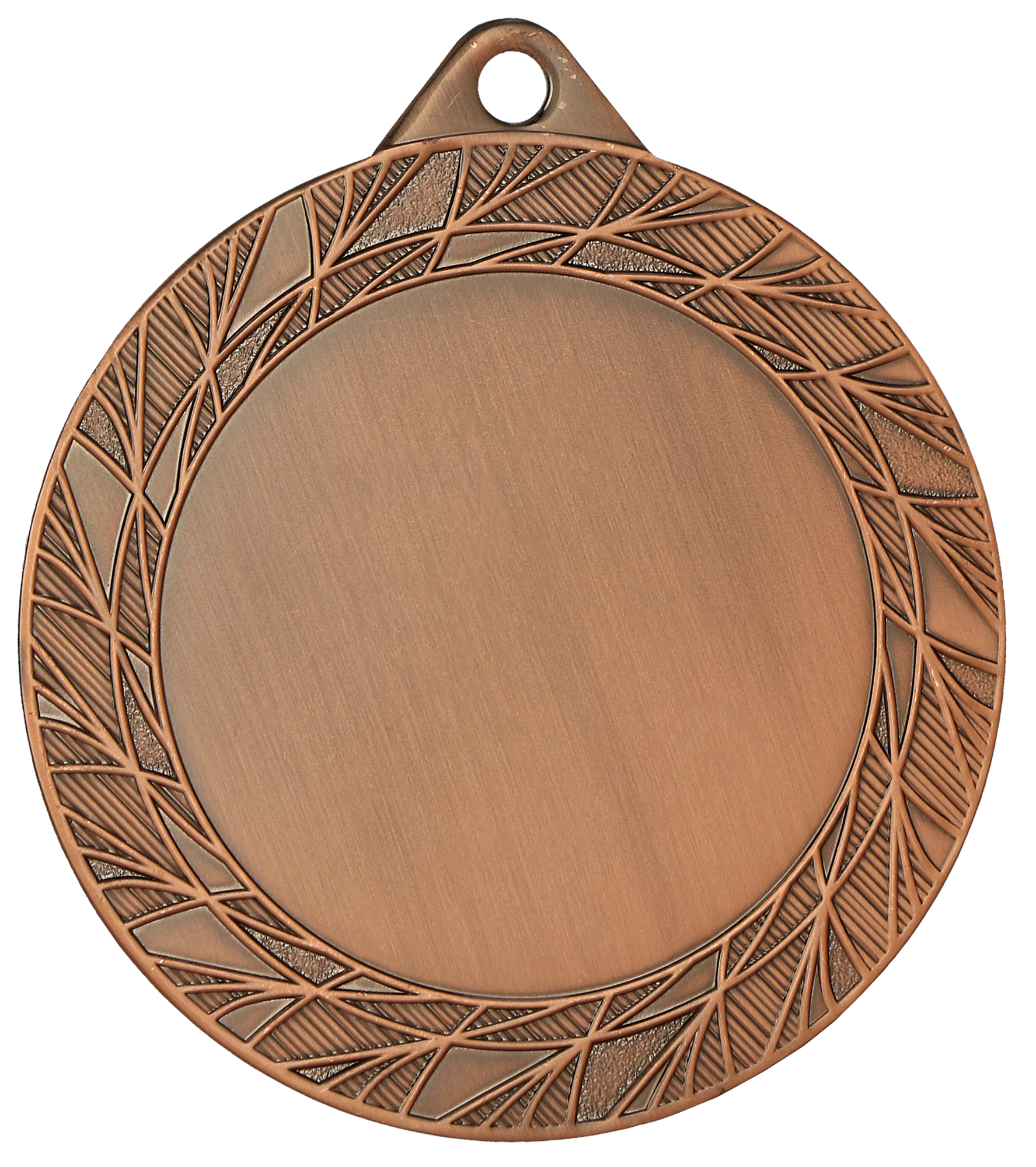 Stahlmedaille mit Emblemfach 50 mm Bronze