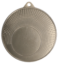 Medaille Universal mit Emblemfach 25 mm Stahl Silber