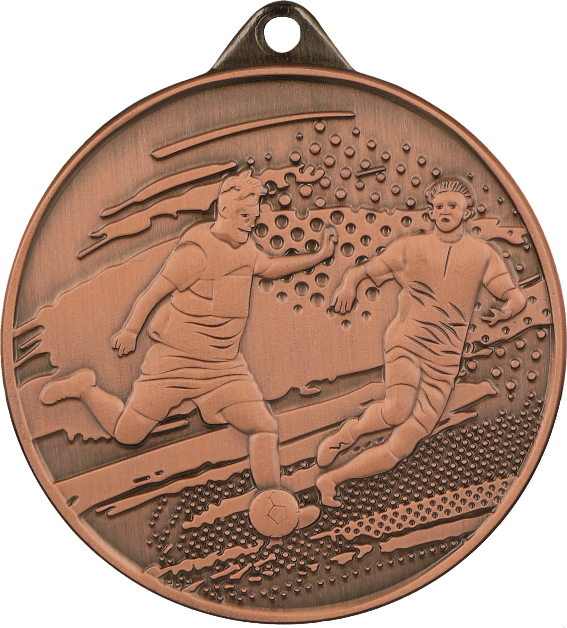 Fußball Stahlmedaille Bronze
