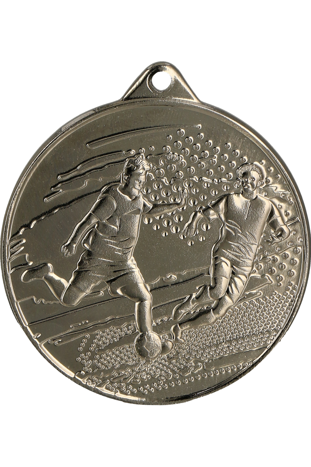 Fußball Stahlmedaille Silber