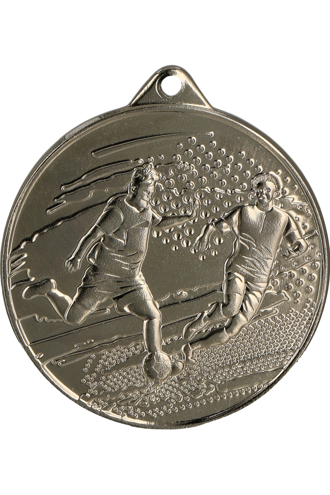 Fußball Stahlmedaille Silber