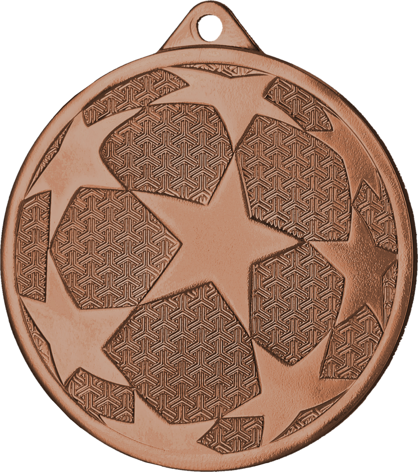 Sterne Fußball Stahlmedaille Bronze