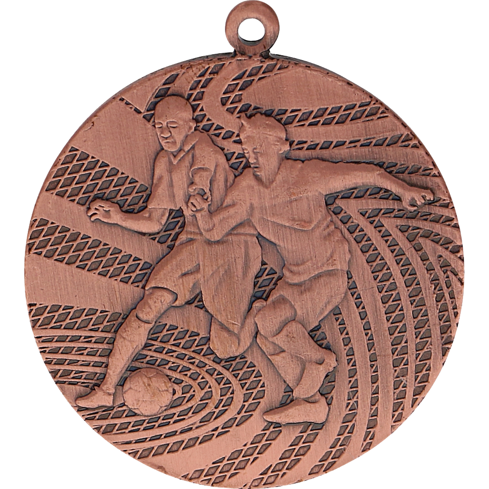 Fußball Stahlmedaille Bronze