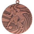 Fußball Stahlmedaille Bronze