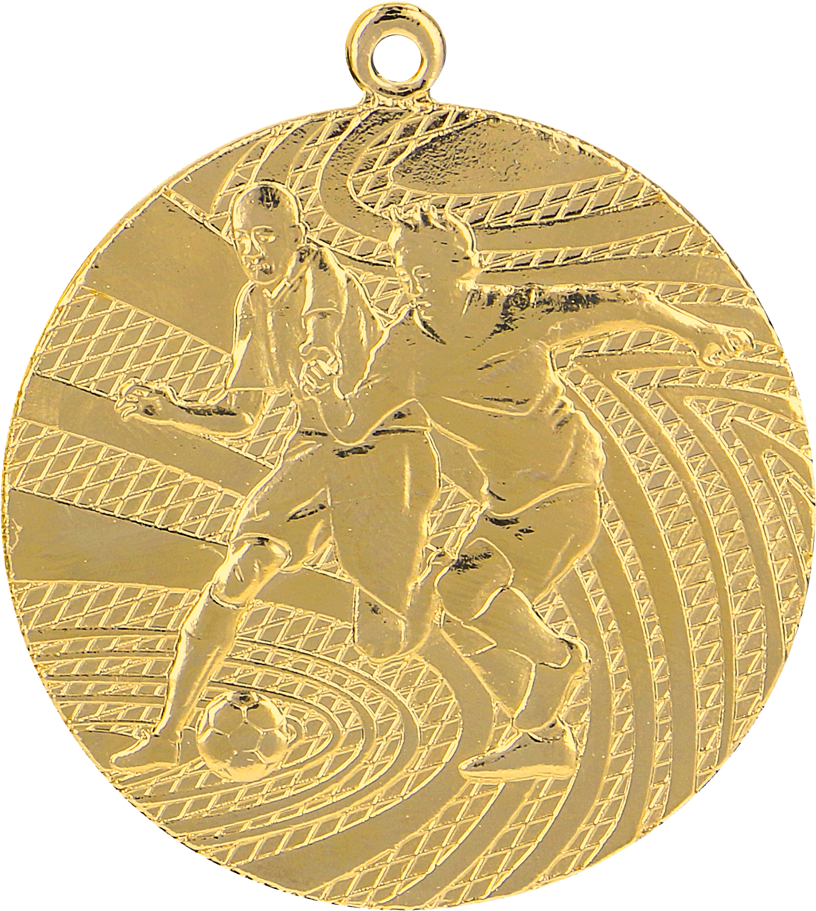 Fußball Stahlmedaille