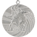 Fußball Stahlmedaille Silber