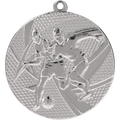 Fußball Stahlmedaille Silber