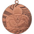 Stahlmedaille Schwimmen Bronze