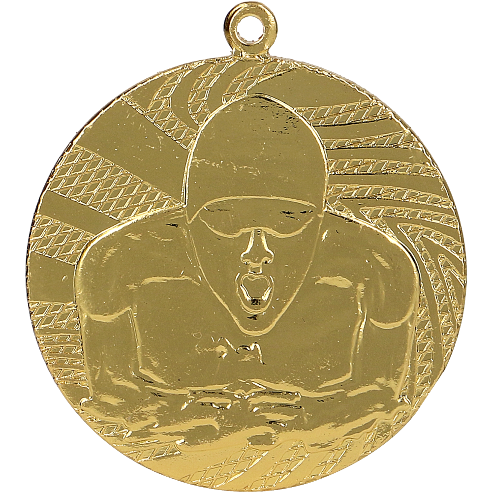Stahlmedaille Schwimmen