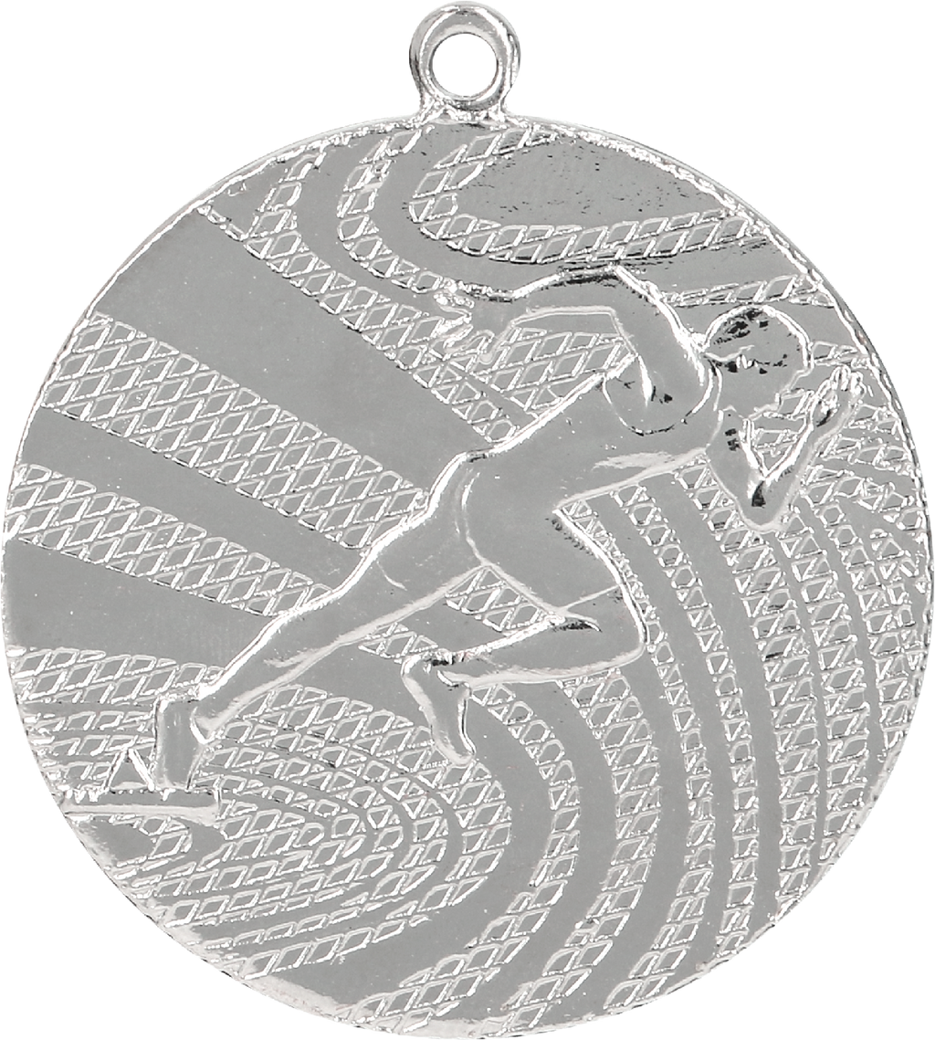 Laufen Stahlmedaille Silber