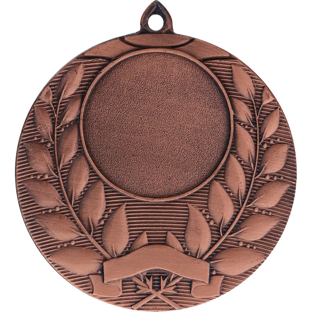 Universal mit Emblemfach 25 mm Stahlmedaille Bronze