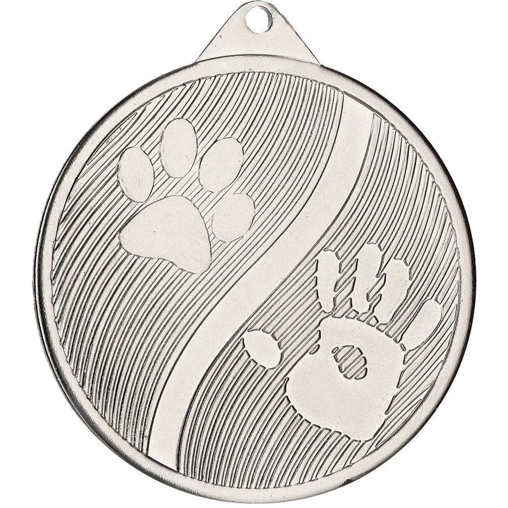 Medaille Hunde Silber