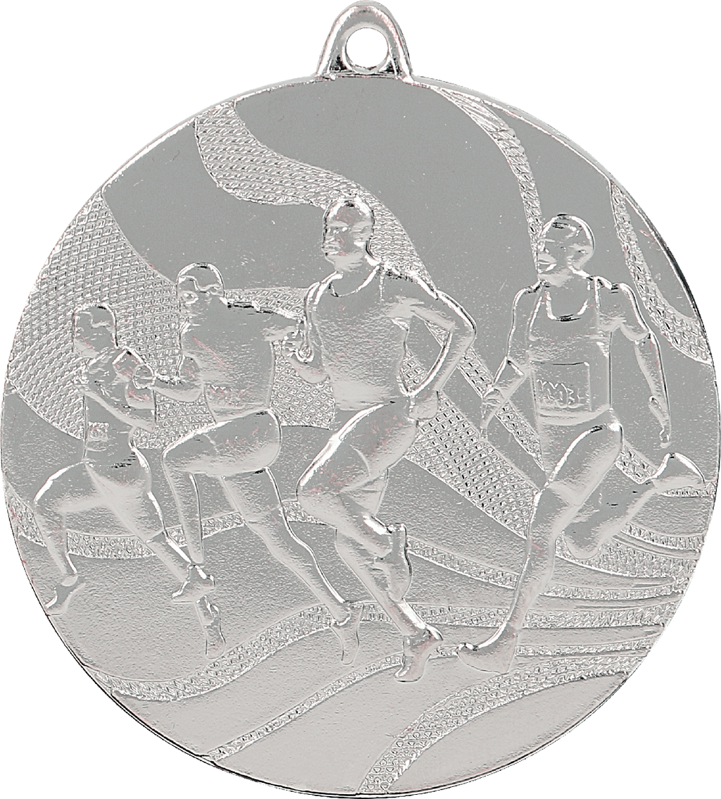 Laufen Stahlmedaille Silber