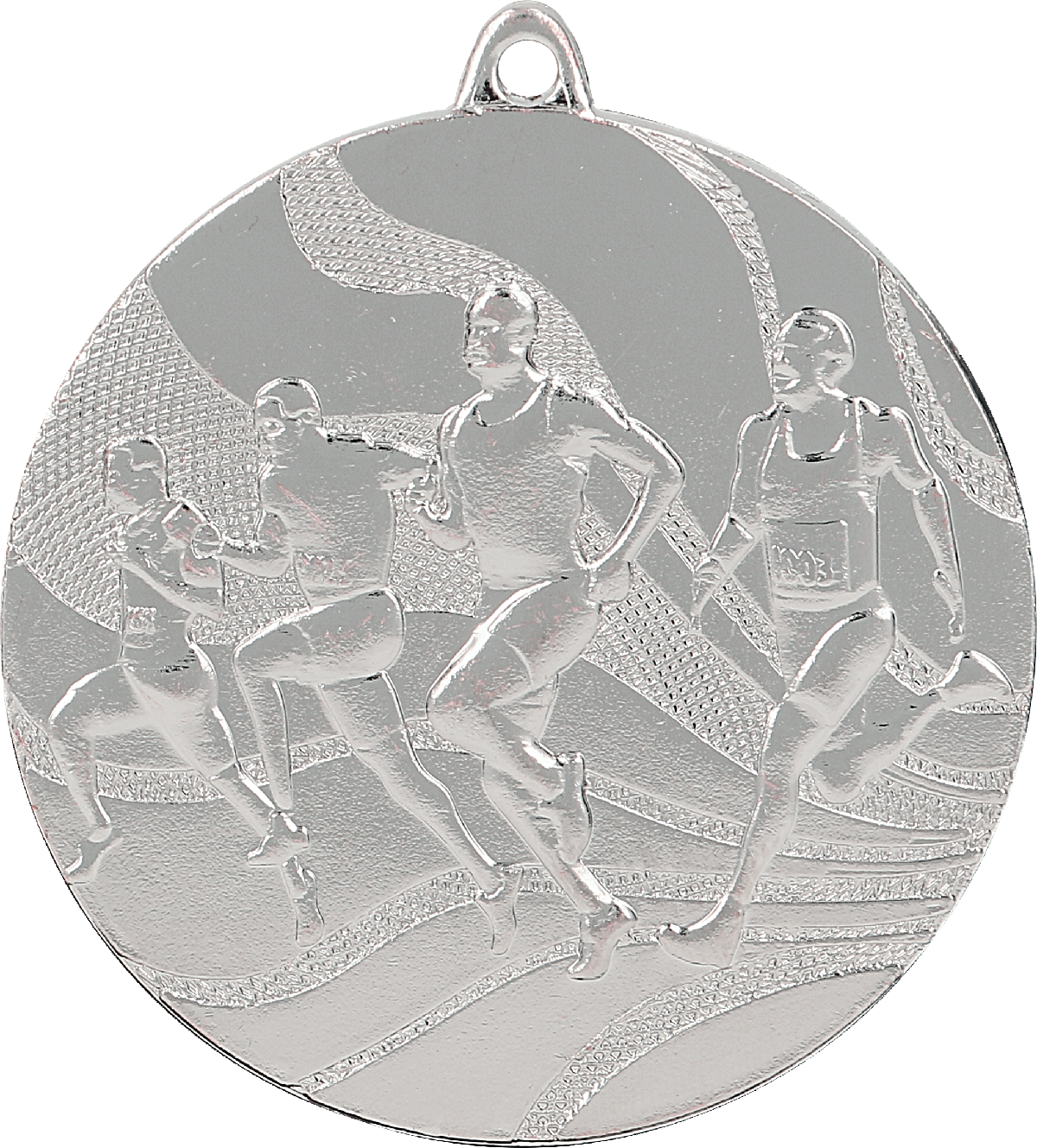 Laufen Stahlmedaille Silber