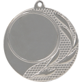 Universal mit Emblemfach 25 mm Stahlmedaille Silber