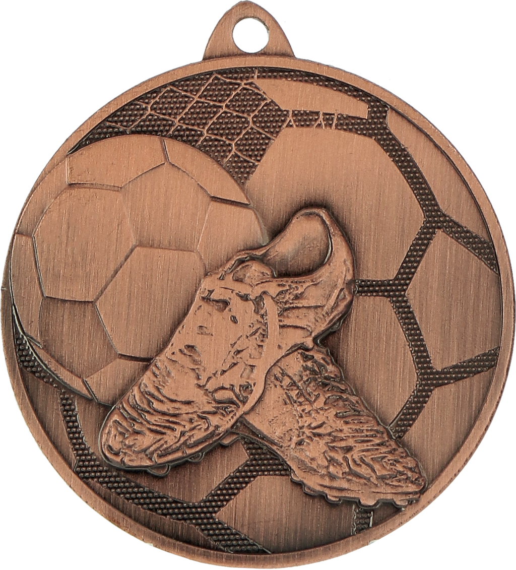 Fußball Stahlmedaille Bronze