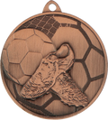 Fußball Stahlmedaille Bronze