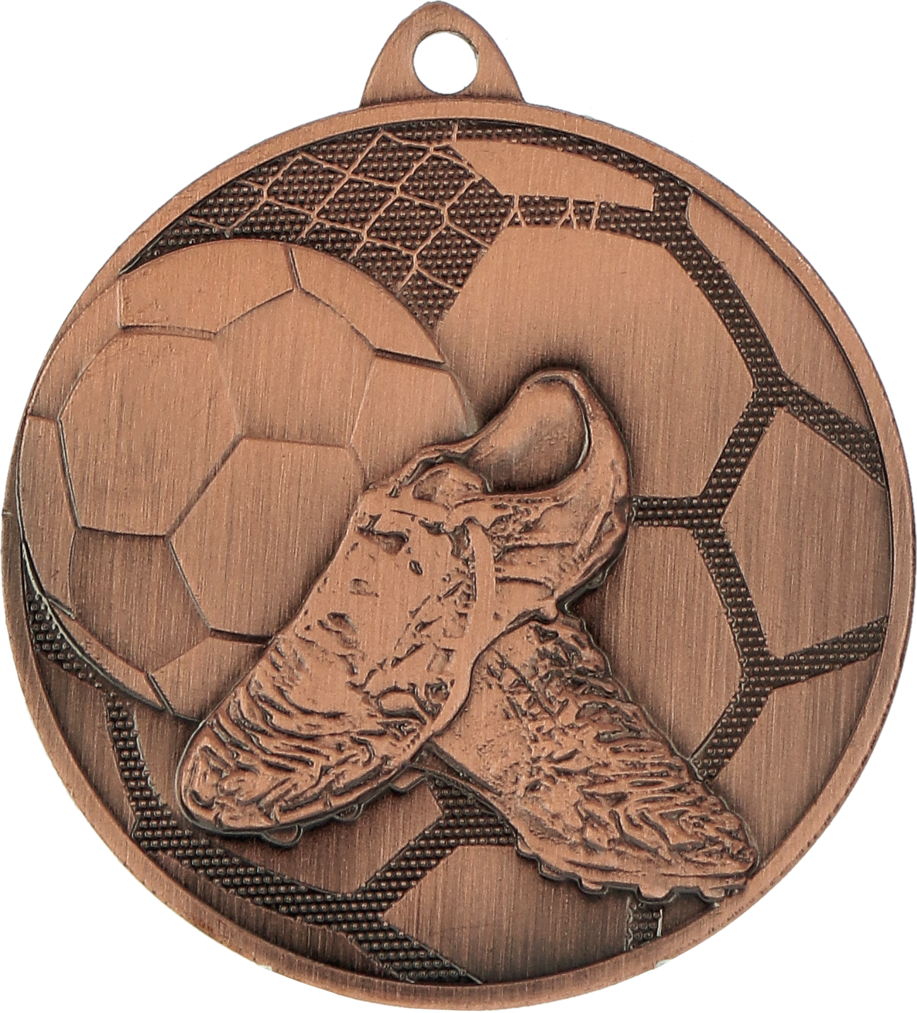 Fußball Stahlmedaille Bronze
