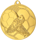 Fußball Stahlmedaille