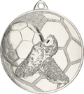 Fußball Stahlmedaille Silber