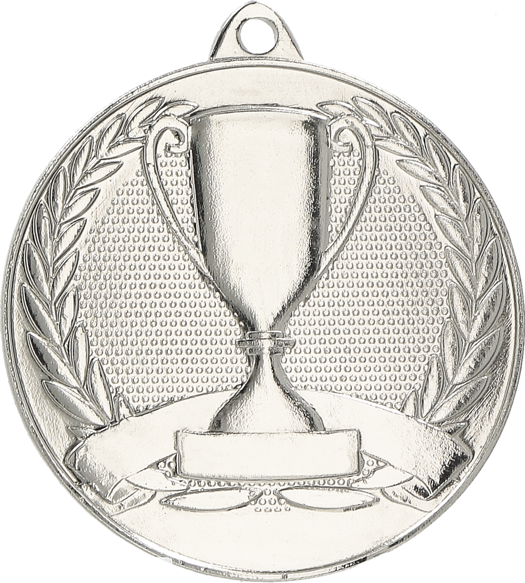 Medaille Universal mit Pokal Silber
