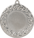 mit Emblemfach 25 mm Stahlmedaille Silber