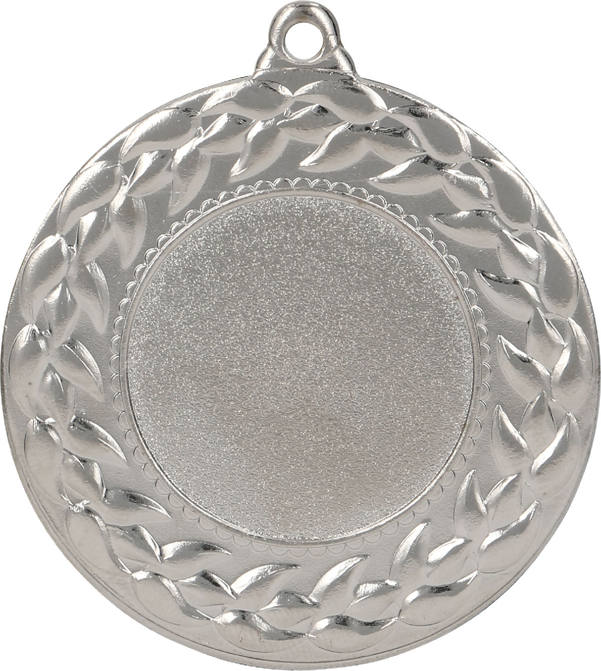 mit Emblemfach 25 mm Stahlmedaille Silber