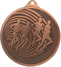 Laufen Stahlmedaille Bronze