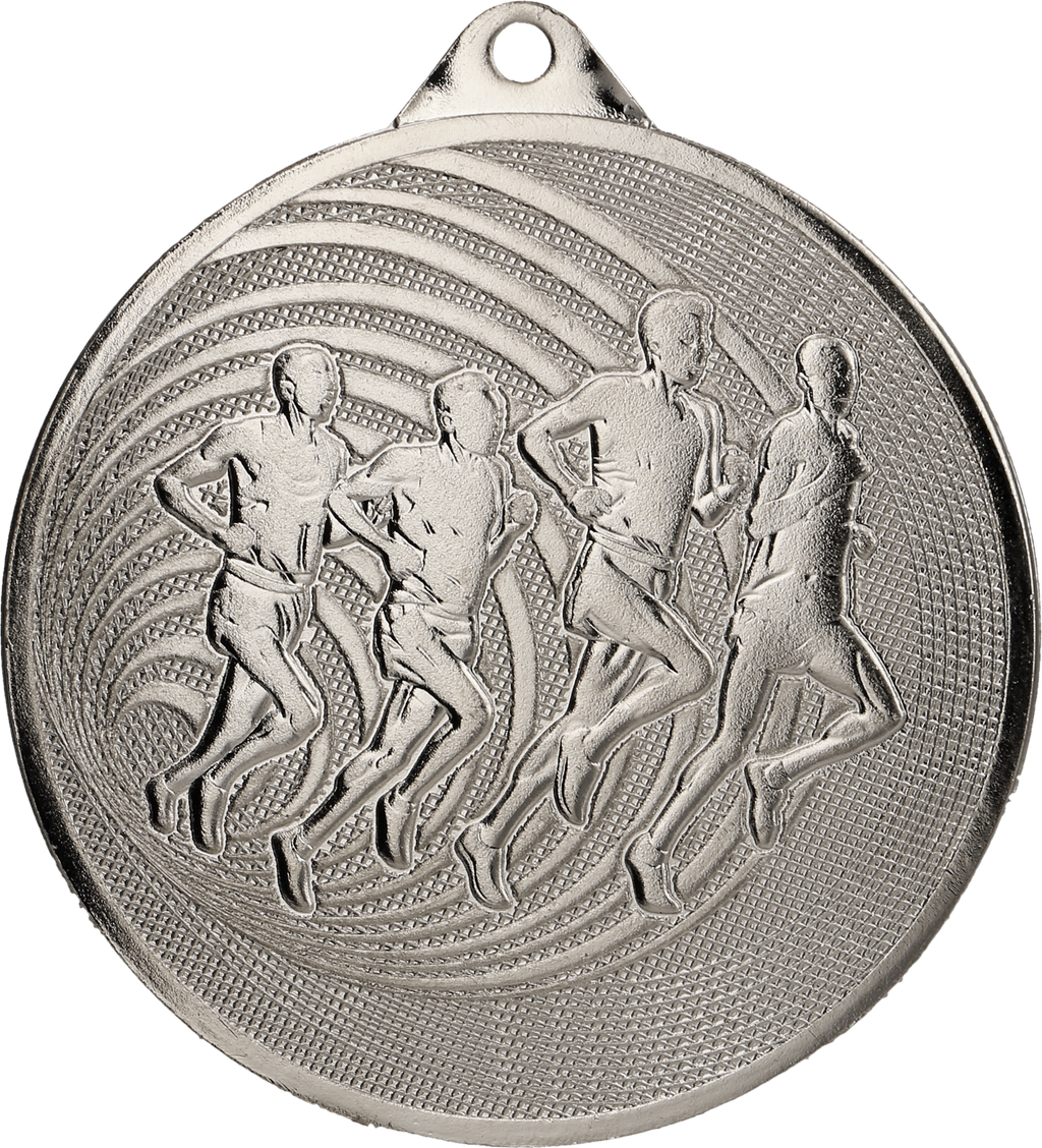 Laufen Stahlmedaille Silber