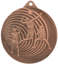 Medaille Stahl Volleyball Bronze