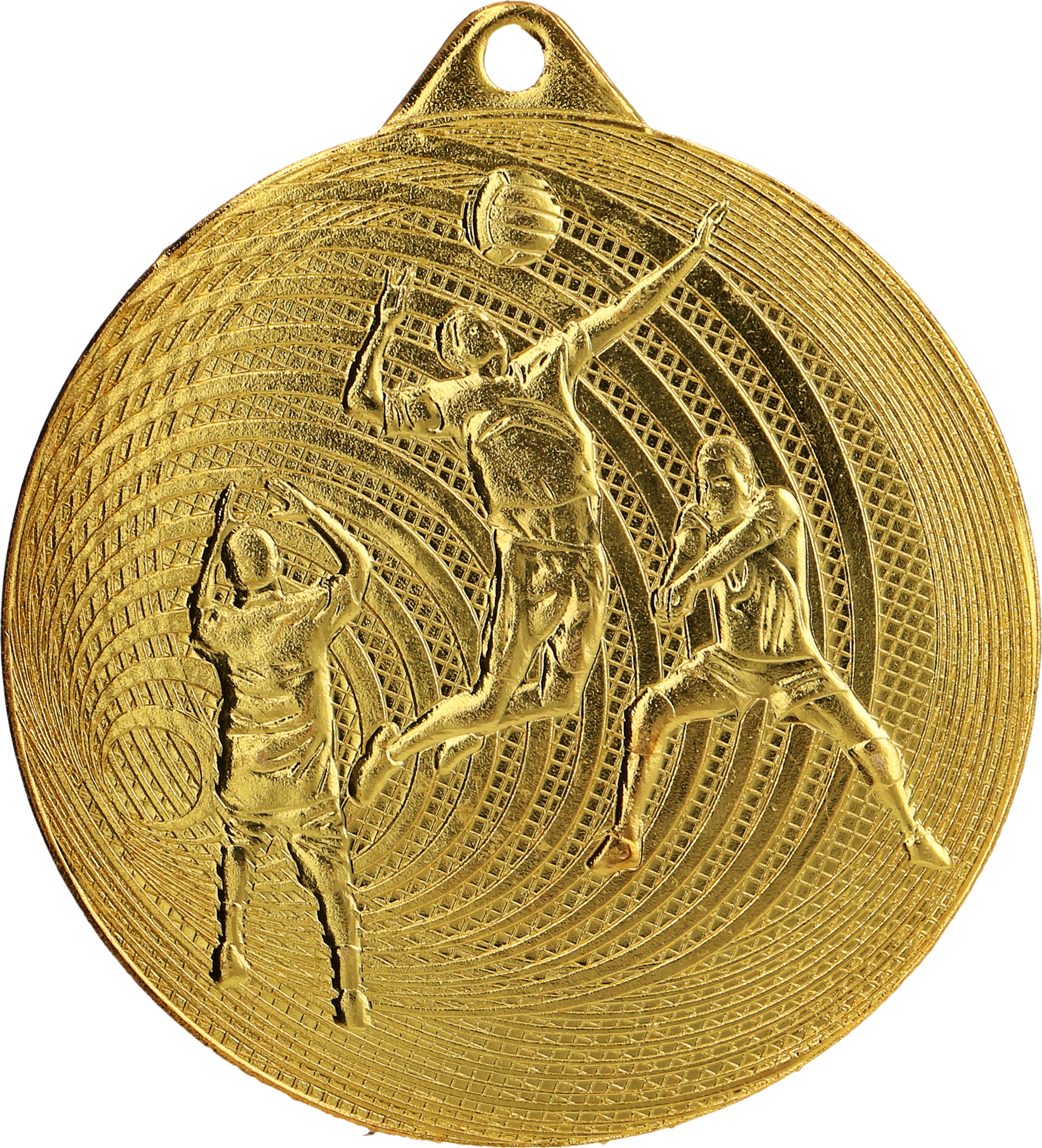 Medaille Stahl Volleyball
