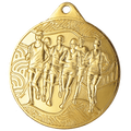 Medaille Stahl Laufen