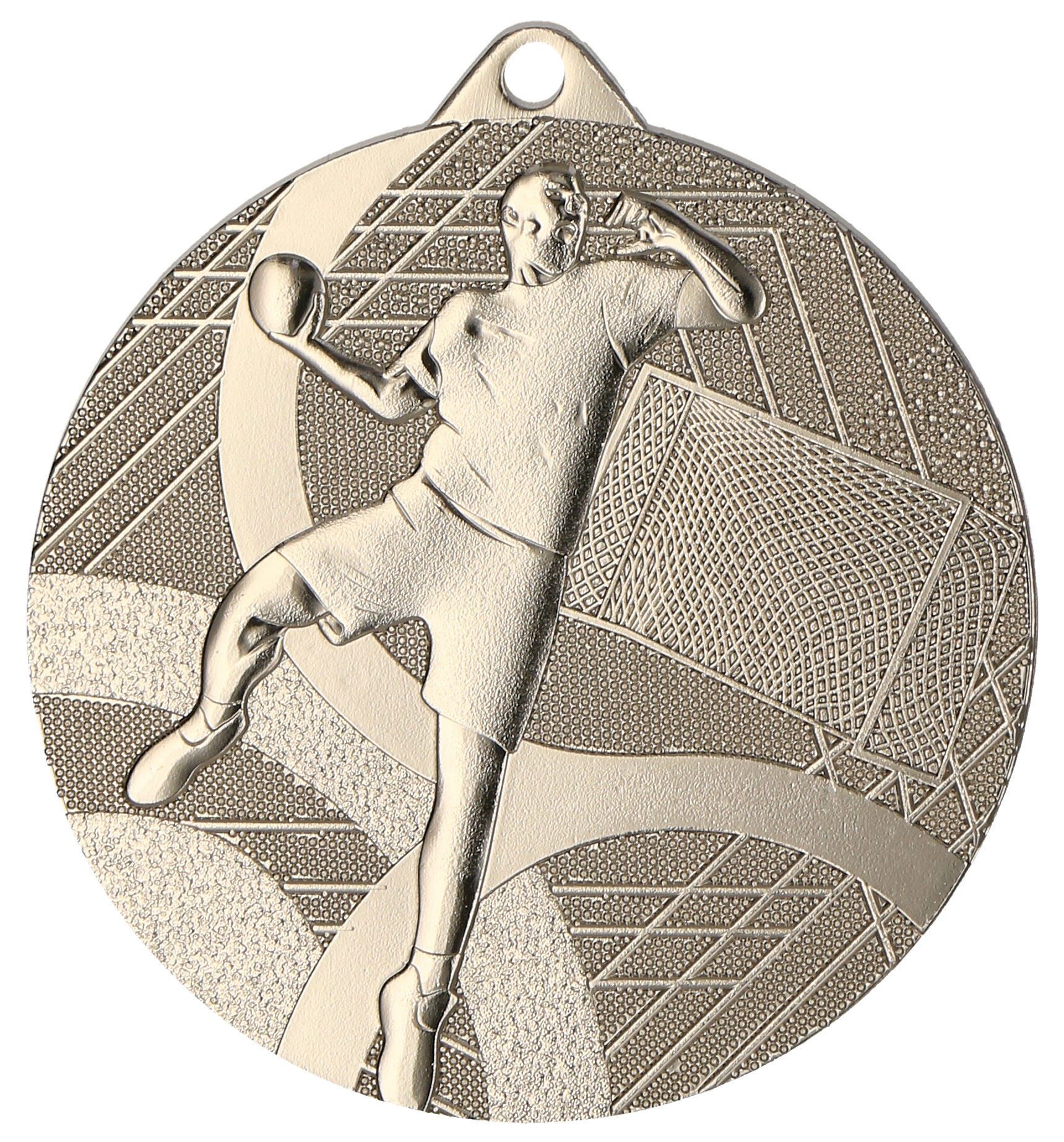 Handball Stahlmedaille Silber
