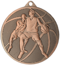 Basketball Stahlmedaille Bronze