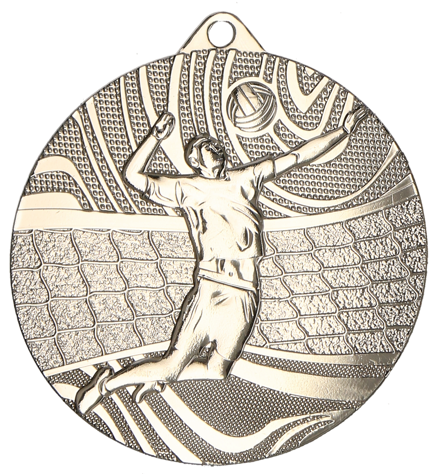 Volleyball Stahlmedaille Silber