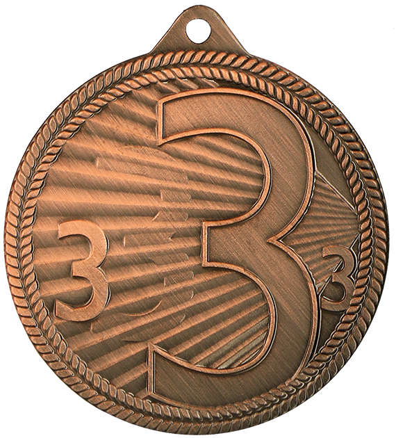 Medaille Platz 1 Bronze