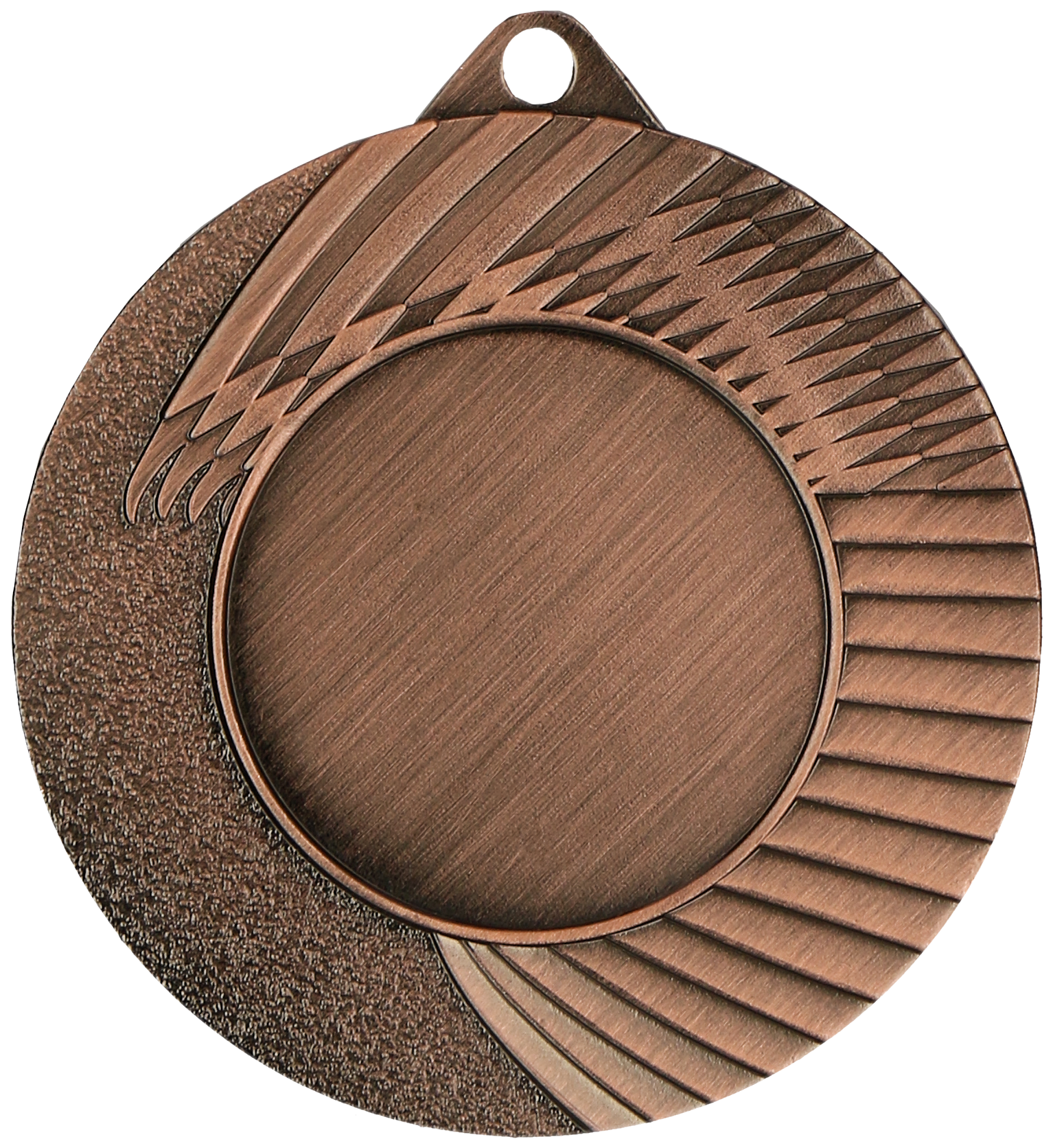 Medaille Universal mit Emblemfach 25 mm Bronze