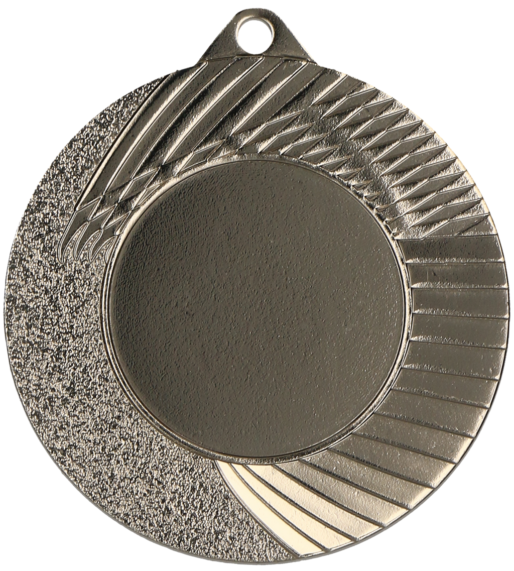 Medaille Universal mit Emblemfach 25 mm Silber