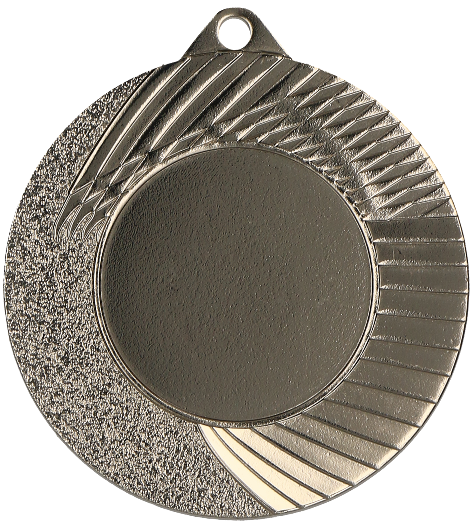 Medaille Universal mit Emblemfach 25 mm Silber