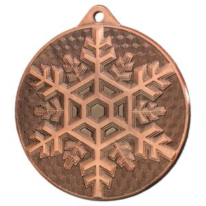 Medaille Schneeflocke Bronze