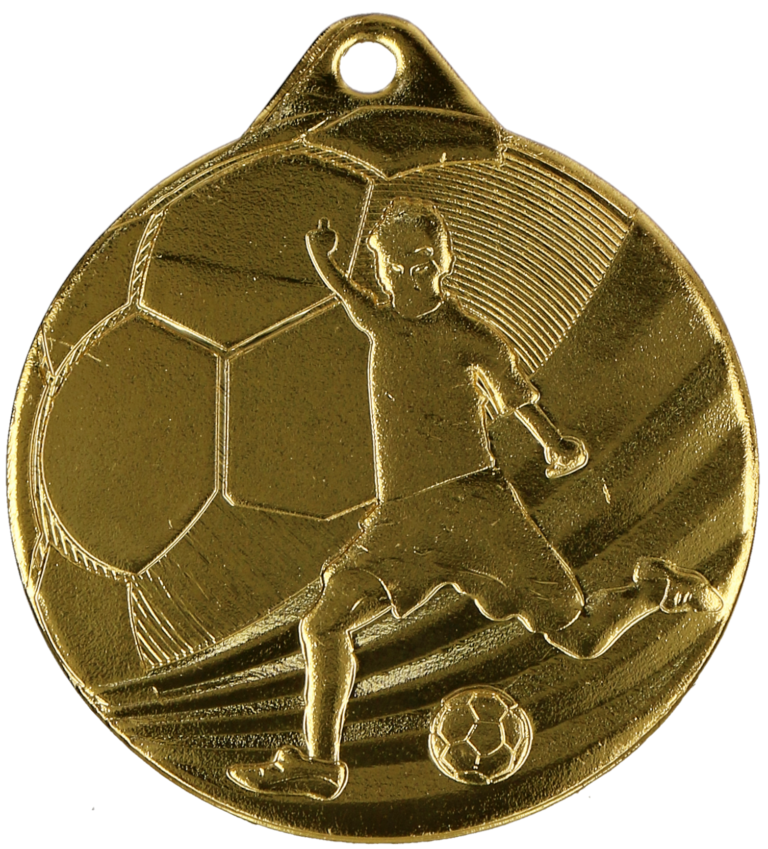 Fußball Stahlmedaille