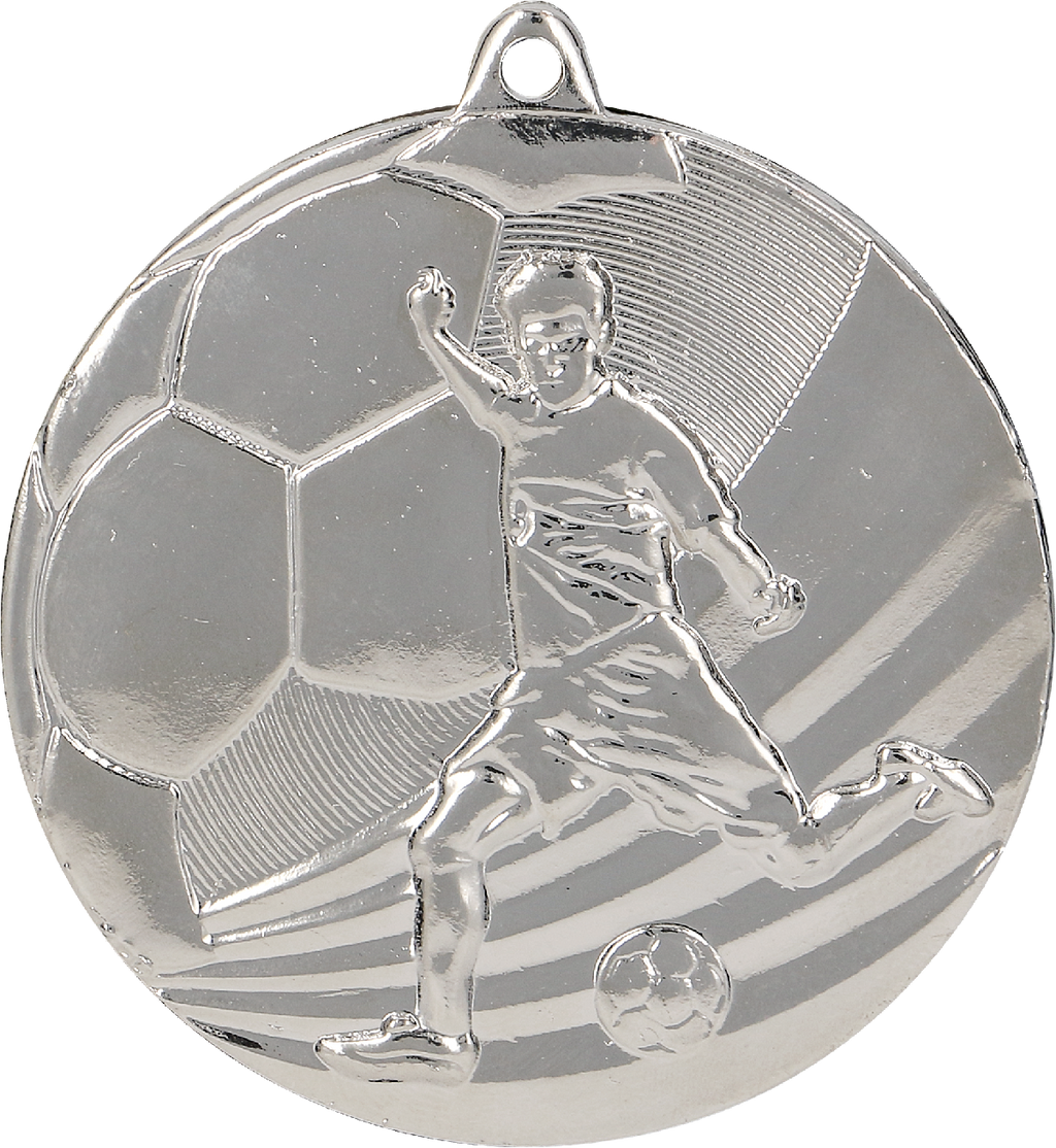 Fußball Stahlmedaille Silber