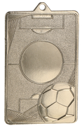 Fußball Fußball Stahlmedaille Silber