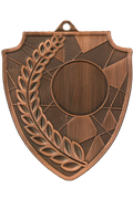 tarcza mit Emblemfach 25 mm Stahlmedaille Bronze