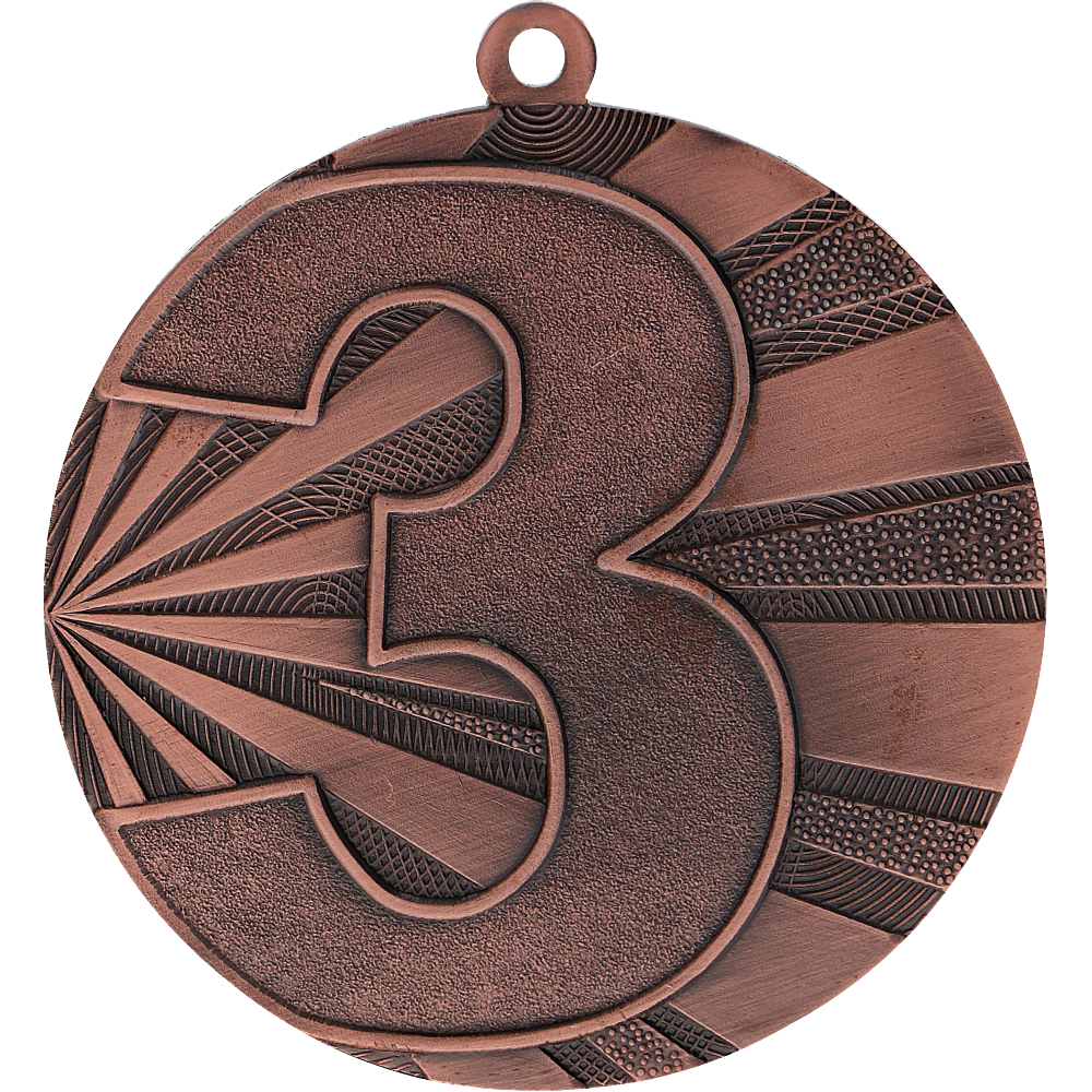 Stahlmedaille Gold Platz 1 Bronze