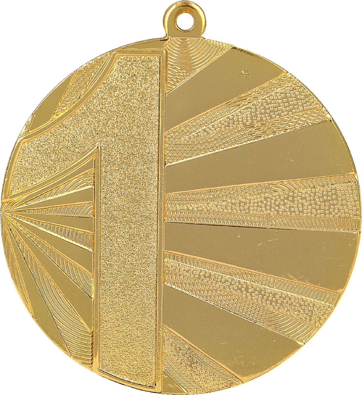 Stahlmedaille Gold Platz 1