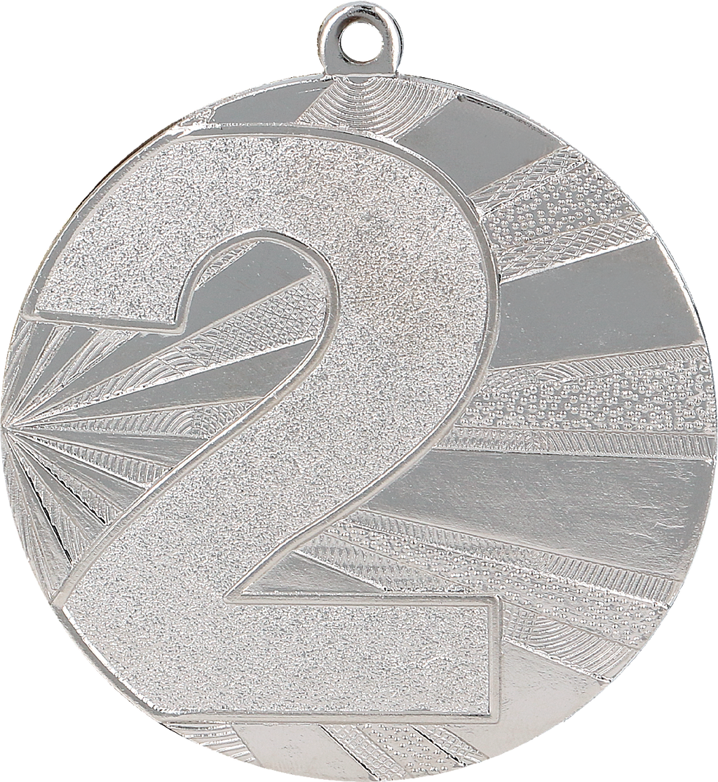 Stahlmedaille Gold Platz 1 Silber