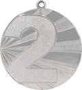 Stahlmedaille Gold Platz 1 Silber