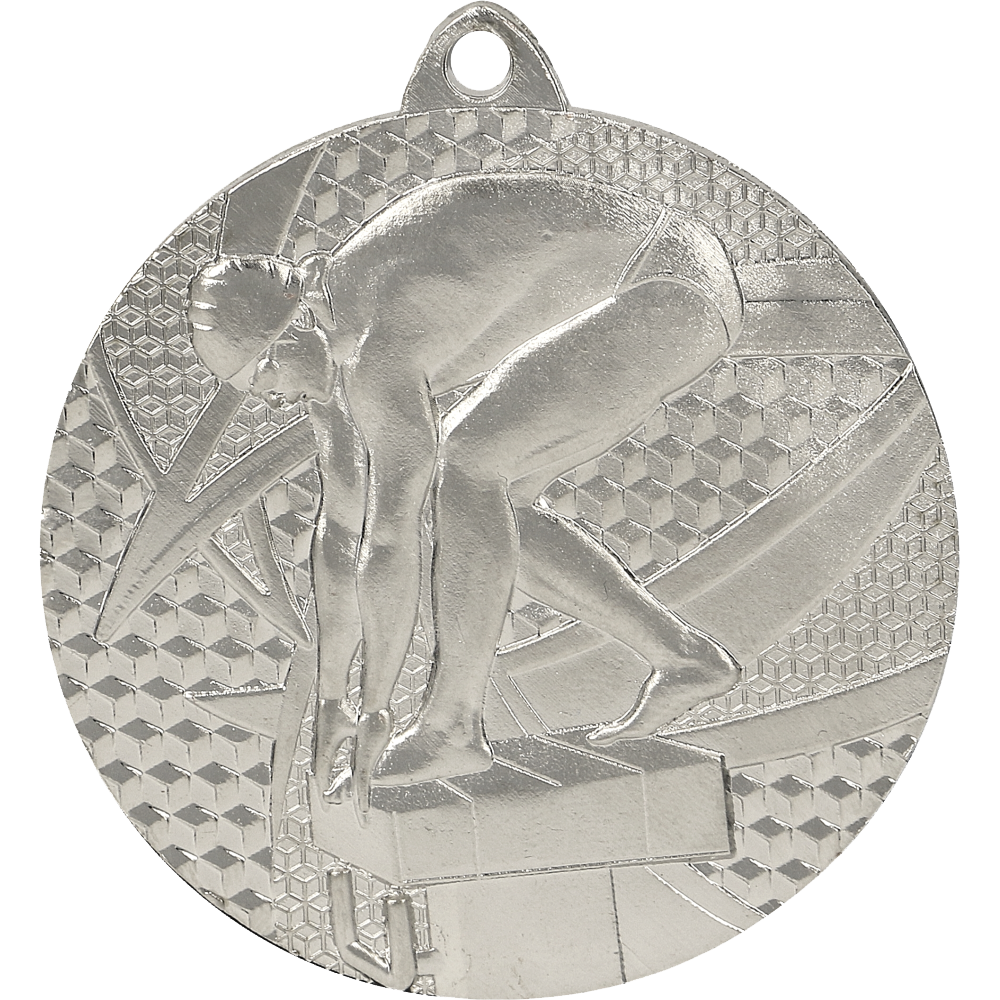 Schwimmen Stahlmedaille Silber