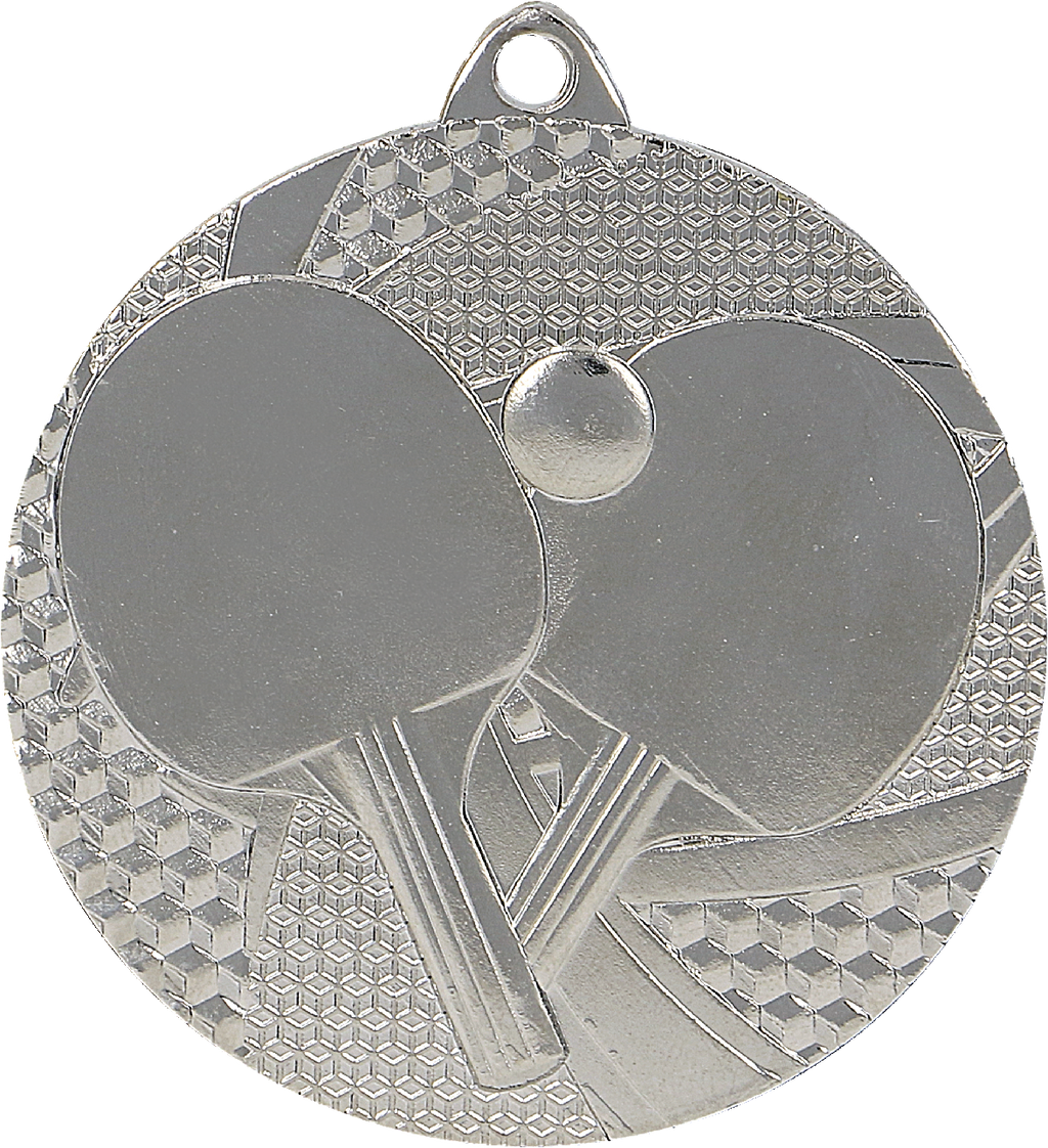 Tischtennis Stahlmedaille Silber
